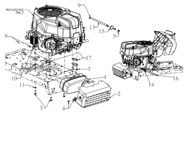 Part Location Diagram of 712-04242 Husky NUT-FLANGE LOCK